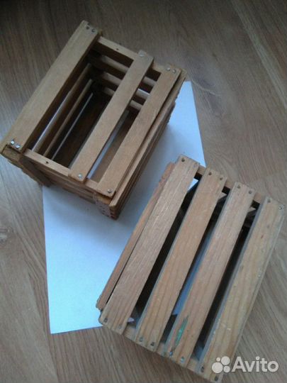Ящички деревянные