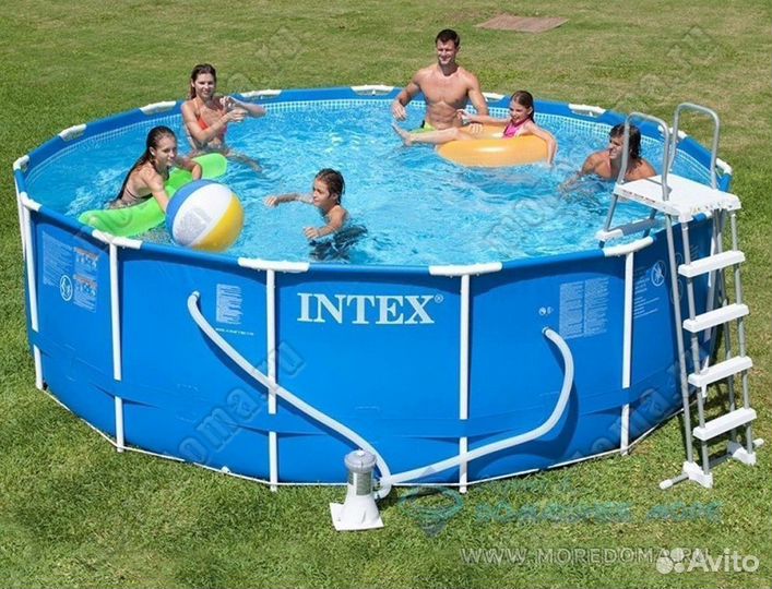 Бассейн intex каркасный 457 х 122