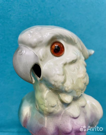 Фарфоровый светильник Попугай гдр 70-е г