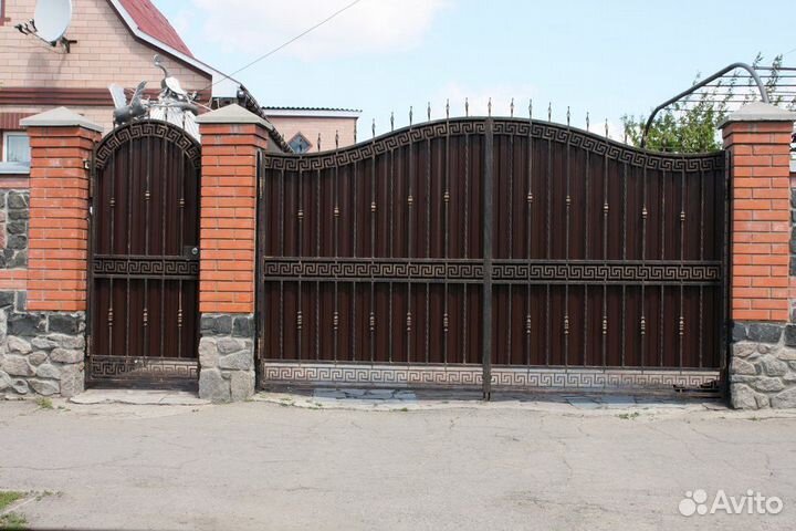 Кованые ворота