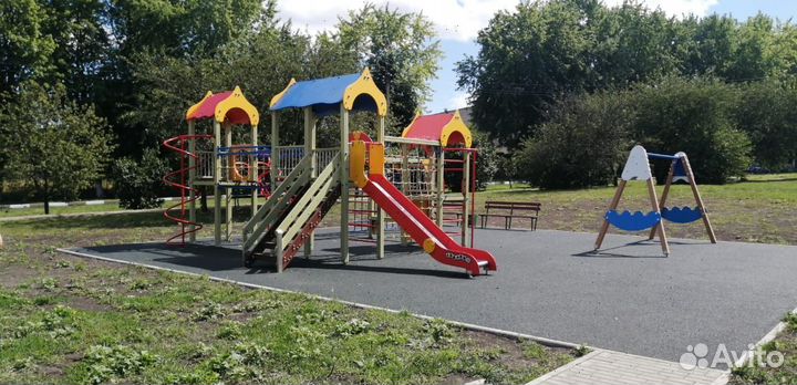 Бесшовное резиновое покрытие под ключ