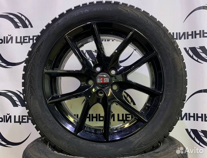 Зимняя(шип) Nordman 7 195/55R16 Skoda Rapid