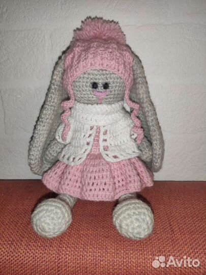 Зайка, лисенок, обезьянка ручной работы