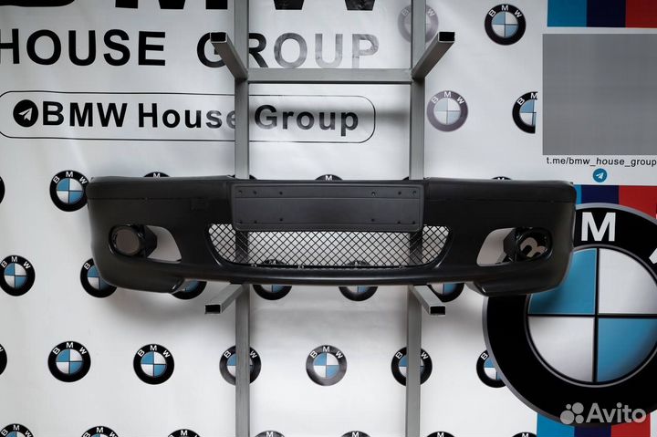 Передний бампер в стиле M3 для BMW E46