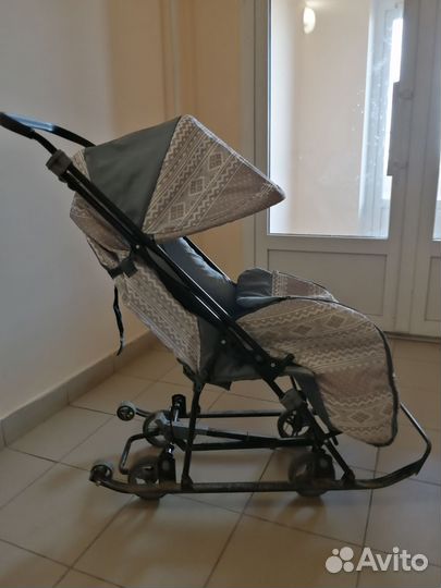 Детские санки коляска бу