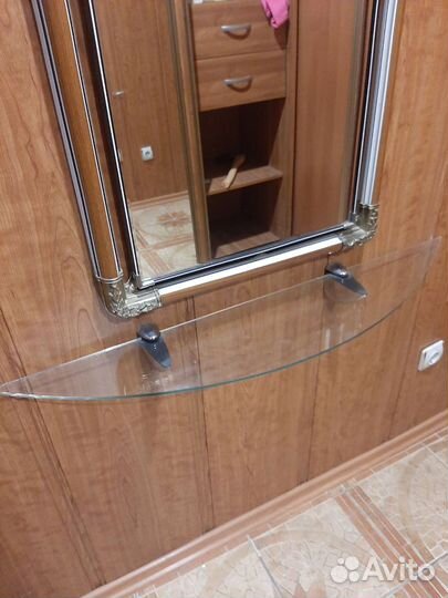 Зеркало часы полка