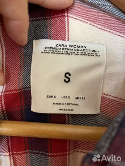 Рубашка в клетку Zara