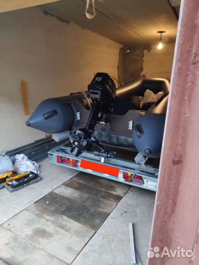 Лодка Хантер 360А нднд+мотор Tohatsu 9,8+тент