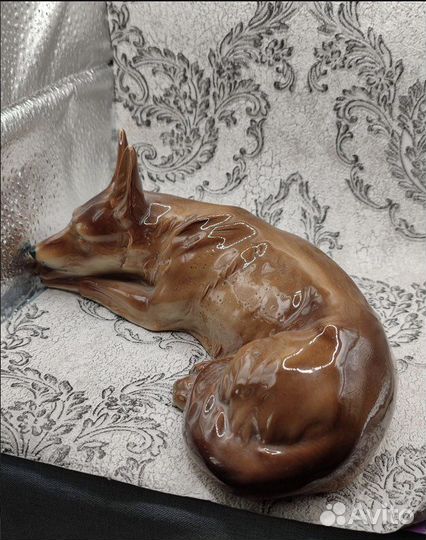 Фарфоровая статуэтка. Собака.Германия.Редкая