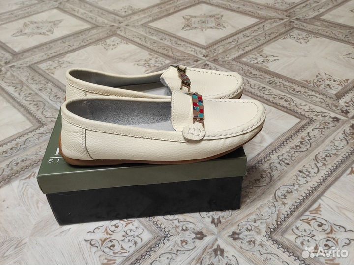 Мокасины женские 39 размер натуральная кожа