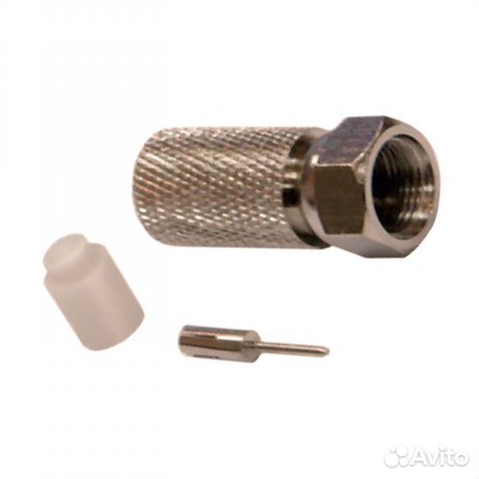 Разъем RG11 резьбовой с пином