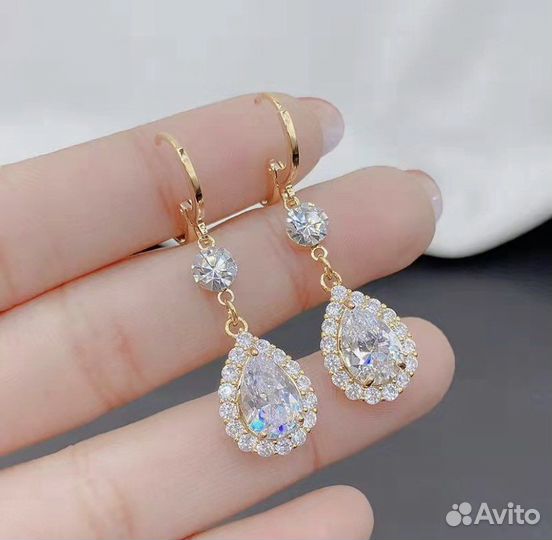 Серьги висячие