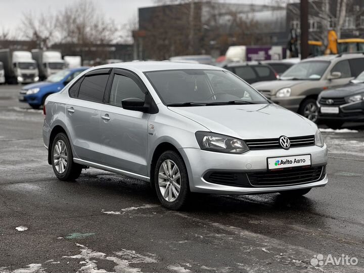 Volkswagen Polo 1.6 МТ, 2013, 153 400 км