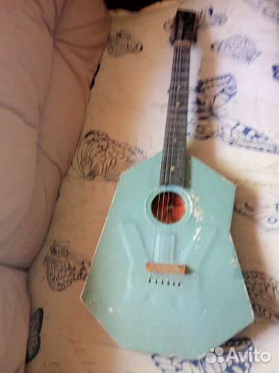 Гитара корпус металлический СССР, винтаж