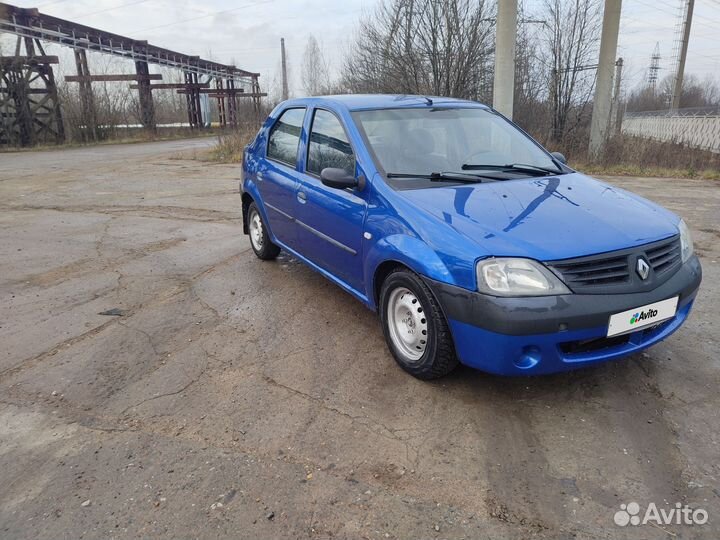 Renault Logan 1.4 МТ, 2008, 204 000 км