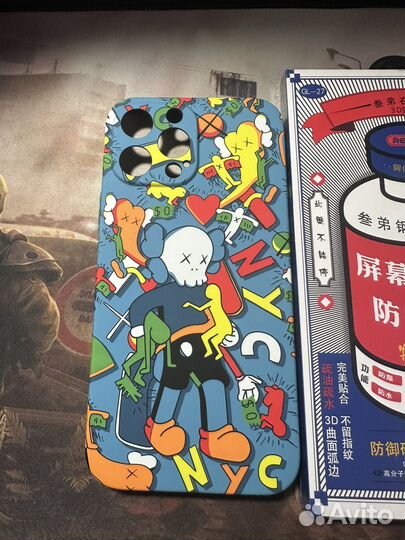 Защитное стекло remax чехлы kwas на iPhone