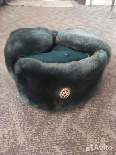 Мужская шапка ушанка мчс