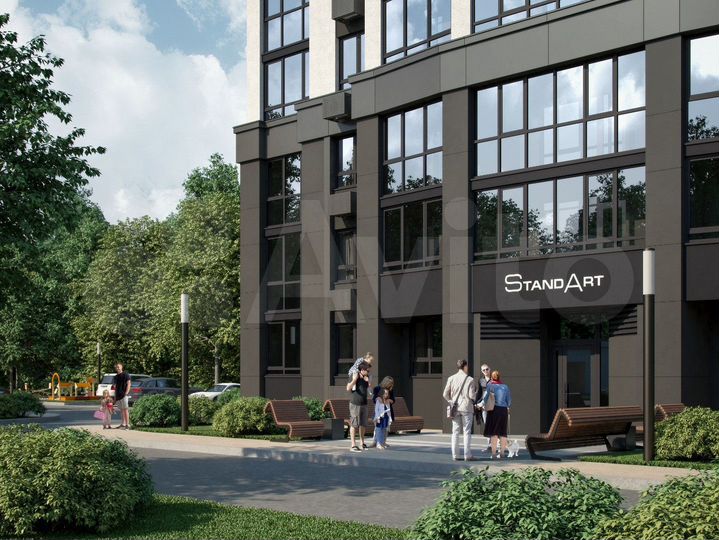 1-к. квартира, 34,1 м², 7/18 эт.