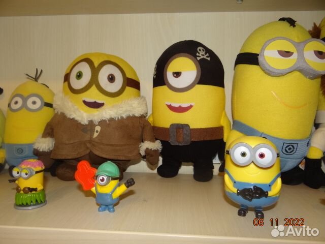Игрушки миньоны