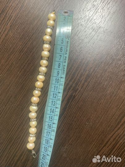 Браслет из натурального жемчуга