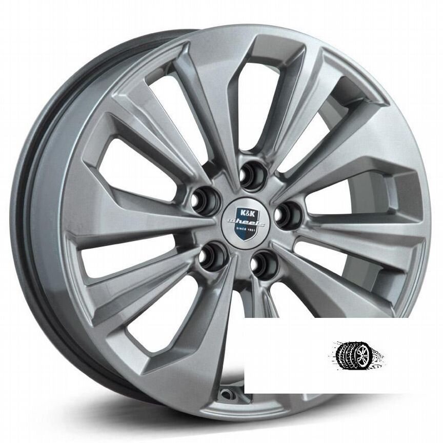 Литые диски K&K 7×R17 5×108