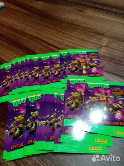 Коллекционные карточки Черепашки ниндзя никилодион