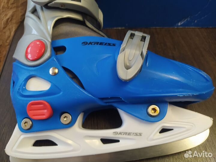 Коньки детские раздвижные. Размер 29 32