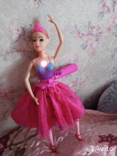 Кукла балерина музыкальная