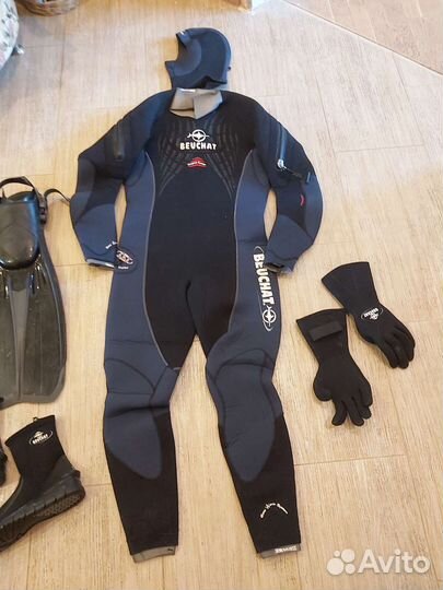 Комплект гидрокостюм для подводной охоты 5мм