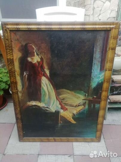 Картина маслом на холсте большая