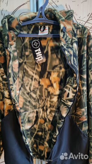 Флисовый костюм мужской для охоты и рыбалки