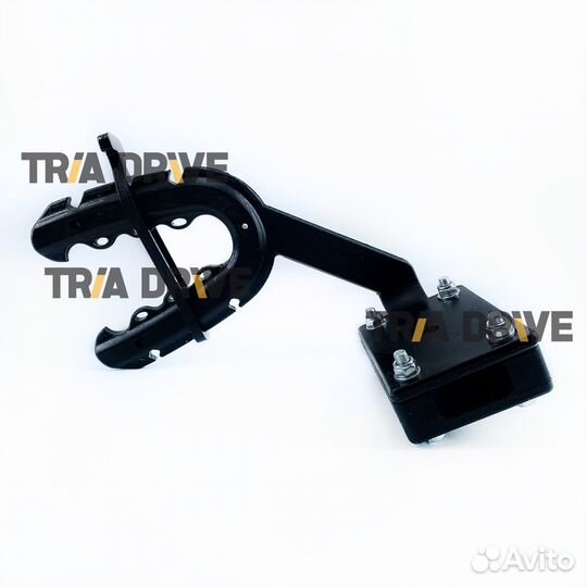 Крепление-рогатка (2 шт) к прямоугольному профилю