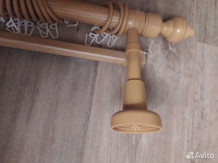 Карнизы для штор двухрядные бу