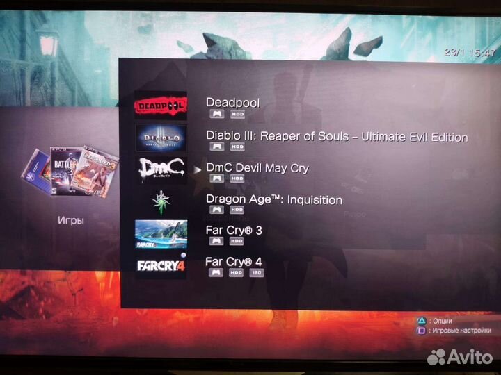 Sony PS3 Slim 500Gb, 2 геймпада +40 игр