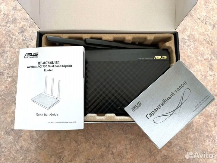 WiFi роутер Asus RT-AC66U B1 с поддержкой AiMesh