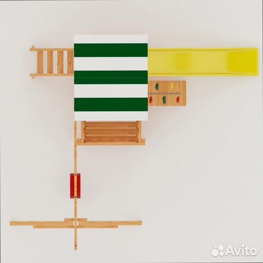 Детская спортивная площадка Савушка в коттедж