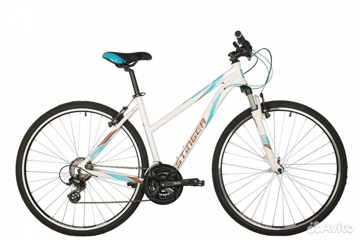 Велосипед Stinger liberty STD белый