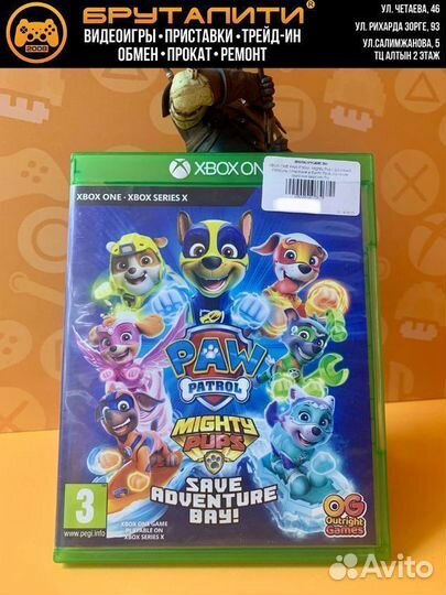 Xbox ONE PAW Patrol: Mighty Pups Щенячий Патруль