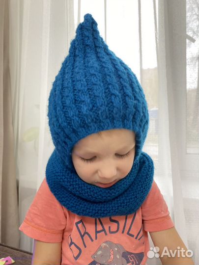 Зимняя шапка и снуд