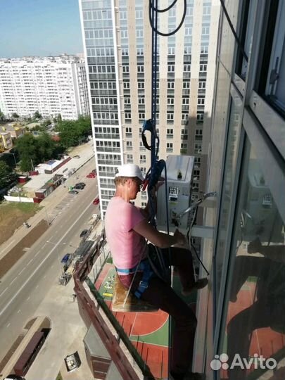 Монтаж сплит-систем альпинист