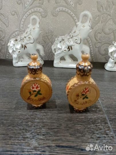 Духи эфирная роза Болгария СССР