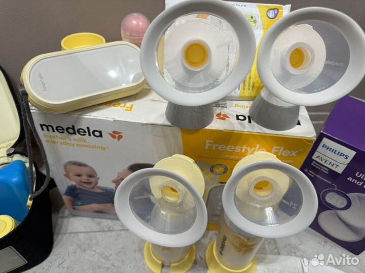 Молокоотсос medela freestyle flex