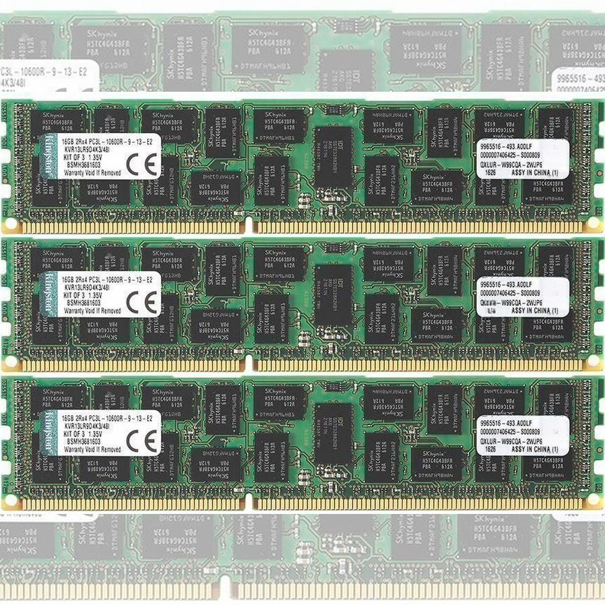 [KVR13LR9D4K3/48I] Оперативная Память Kingston 48gb Kvr13lr9d4k3/48i