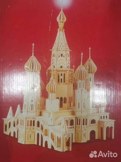 Сборная модель деревянная