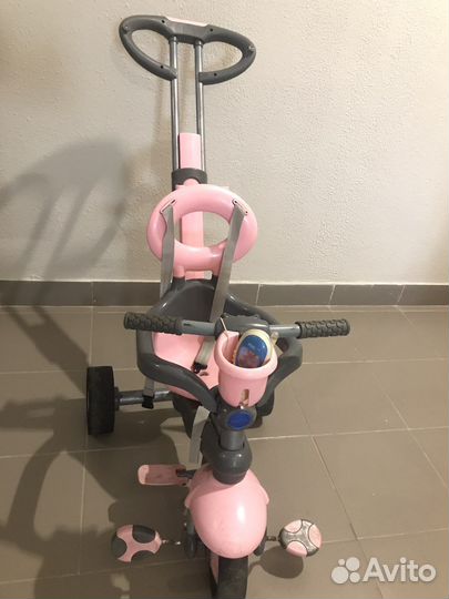 Детский велосипед с ручкой