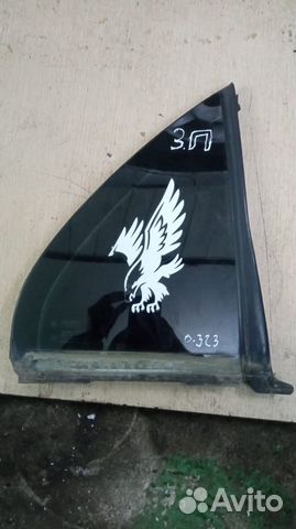 Стекло заднее правое левое глухое Opel Omega B