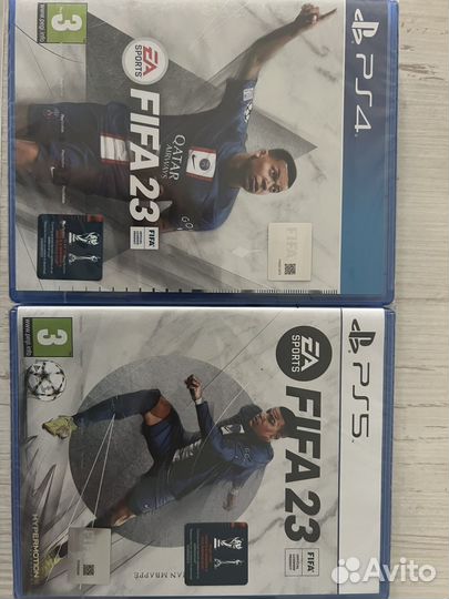 FIFA 23 PS4 PS5 диск. Польностью русский