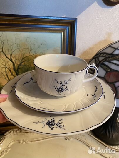 Предметы сервиза «Vieux Luxembourg». Германия