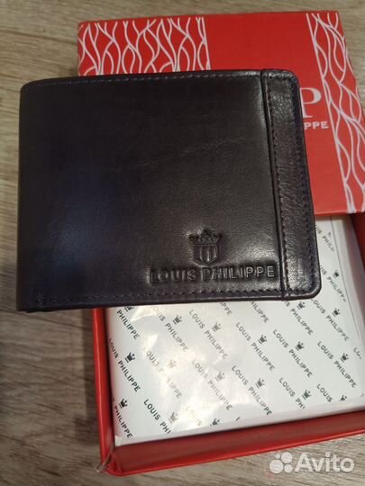 Кошелек мужской кожаный