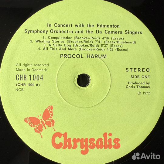 Procol Harum, The Edmonton Symphony Orchestra